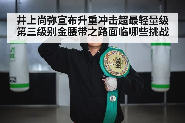 井上尚弥宣布升重冲击超最轻量级 第三级别金腰带之路面临哪些挑战